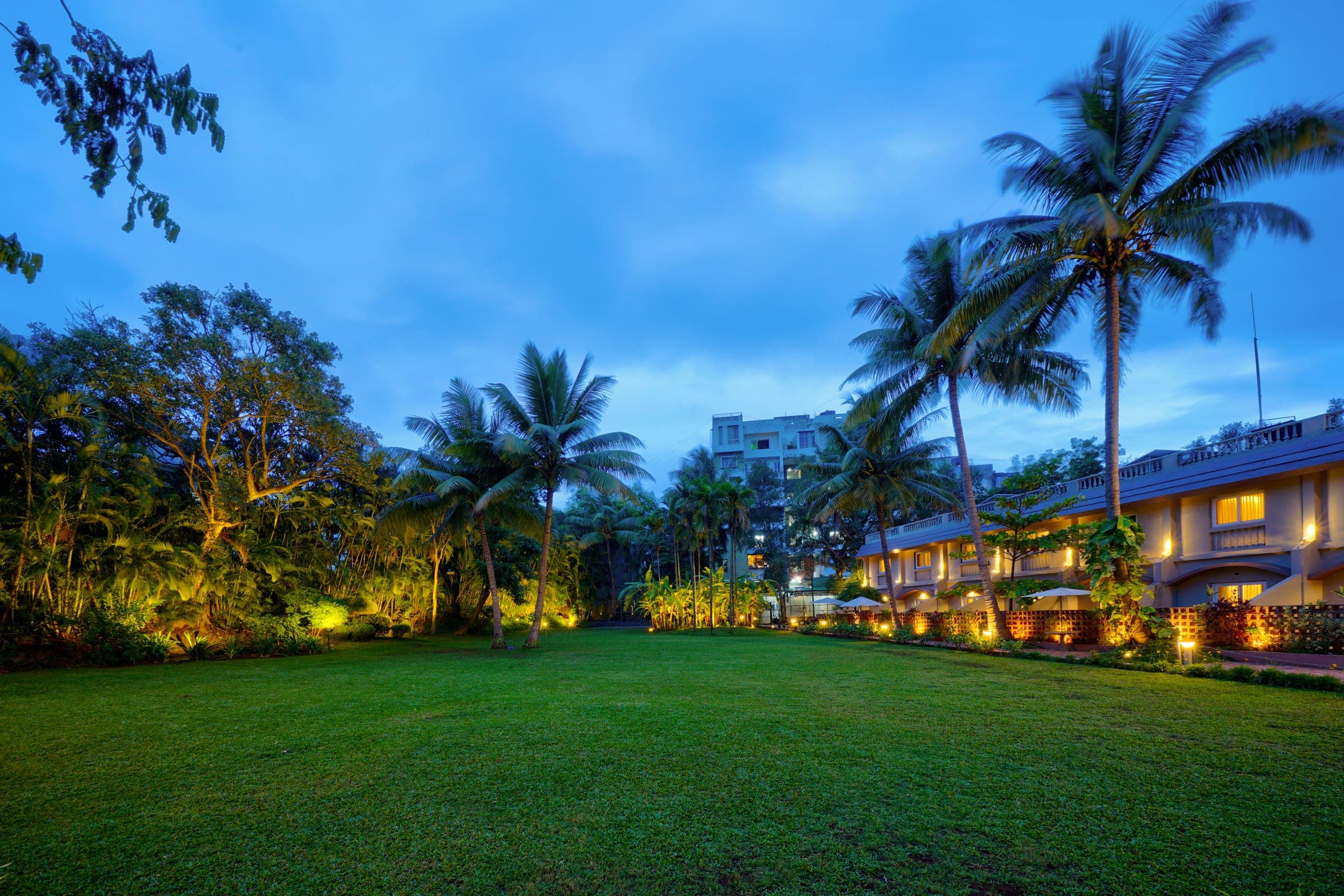 Areca Lawns open-air venue at The Pavillion Hotel
