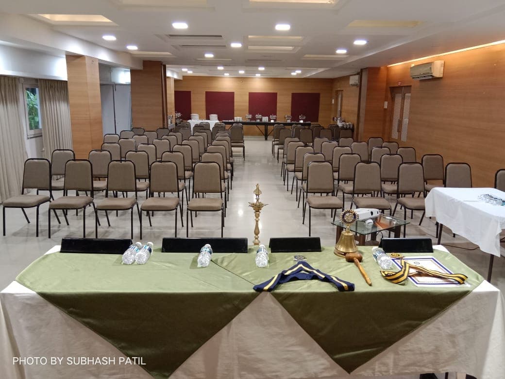 Central Conference Hall arranged for a corporate session